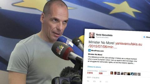 Zaskakująca rezygnacja. Grecki minister finansów odchodzi z rządu