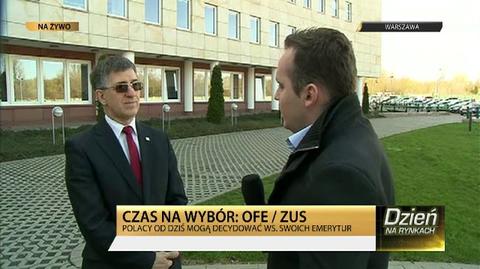 Zbigniew Derdziuk w TVN24 Biznes i Świat