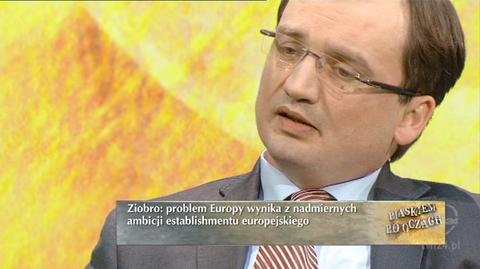 Zbigniew Ziobro przyznał się do błędu (TVN24)