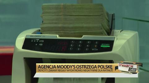 Zuber: agencja Moody's zachowała się racjonalnie