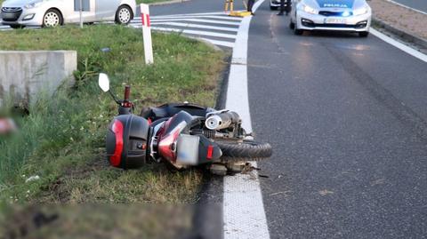 Śledczy wyjaśniają śmierć 42-latka na motorowerze