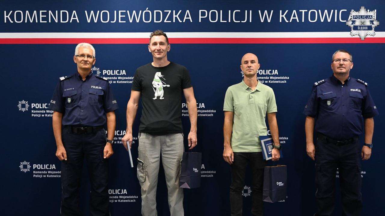 Obezwładnili nożownika. Dostali podziękowania od policji