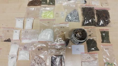 Ponad kilogram narkotyków ujawniono we wsi Jejkowice