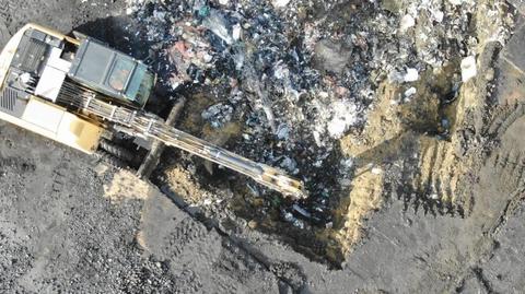 Tysiące ton niebezpiecznych odpadów. Substancje nieznanego pochodzenia przedostały się do gruntu