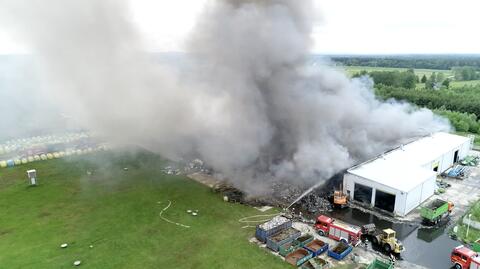 To nie pierwszy pożar składowiska odpadów w Promniku