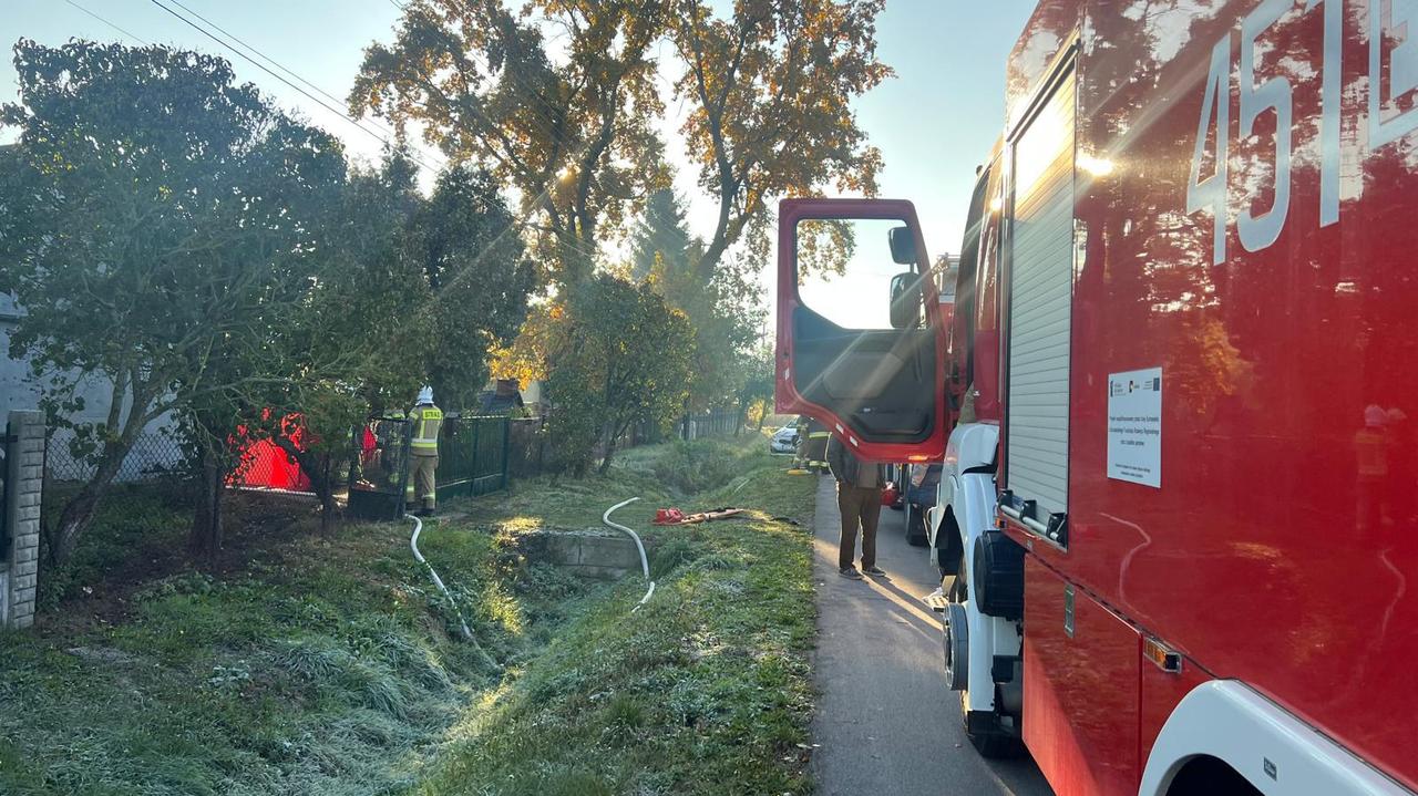 Ogień pojawił się w kuchni. Nie żyje mężczyzna