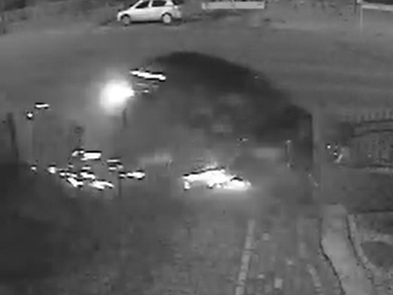 Wodzislaw Slaski Uciekal Przed Policja Zmiotl Brame I Ogrodzenie Tvn24