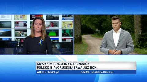 Aktywiści o stosowaniu push backów przez polskie służby