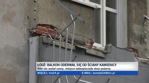 Mieszkańcy mają zakaz korzystania z balkonów