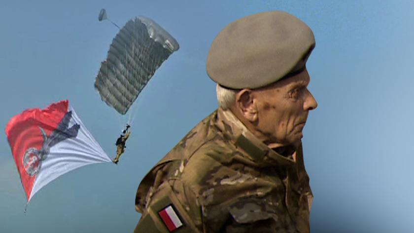 2014-09-07 |  In honor of the commander.  The parachute jump of 94-year-old Cichociemny