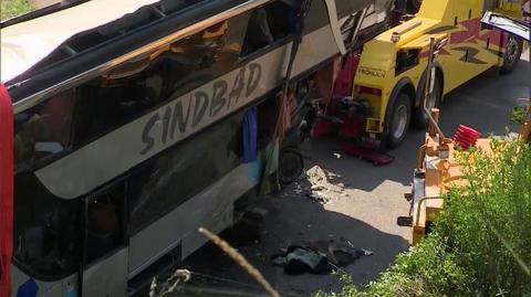 19.07.2014 | Niemcy: wypadek polskiego autokaru i busa. Nie żyje 10 osób, ponad 40 jest rannych