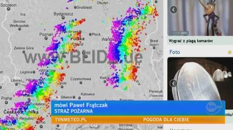 200 interwencji na Mazowszu (TVN24)