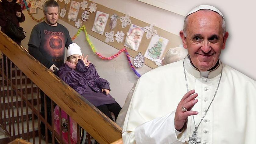 23.01.2015 | Papież Franciszek pomaga niepełnosprawnym dzieciom w Poznaniu