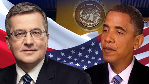 24.09.2014 | Polski prezydent spotkał się z Barackiem Obamą. Tematem rozmowy sytuacja na Ukrainie