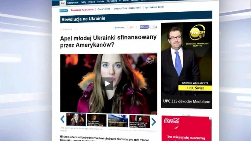 25.02.2014 | Kim jest Ukrainka z popularnego video?