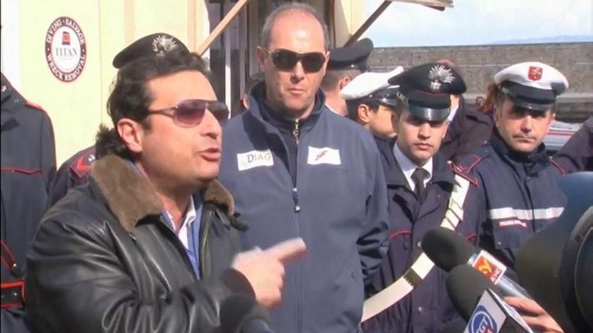 27.02.2014 | Włochy: kapitan Schettino wrócił na wrak Costa Concordii