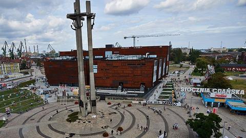 30.08.2014 | Europejskie Centrum Solidarności otwarte. Wałęsa znów przed Stocznią