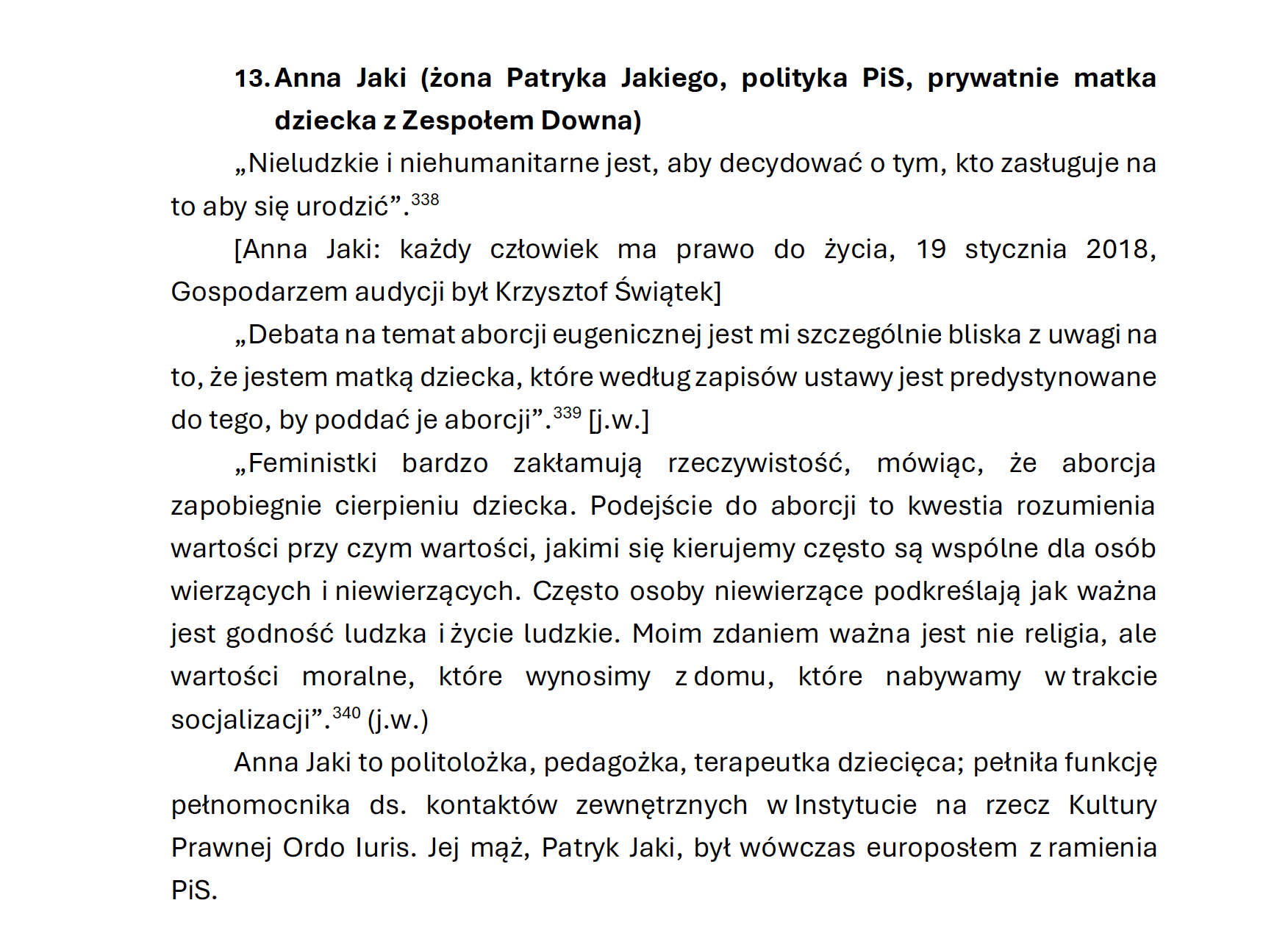 Fragment poprzedniej wersji raportu 