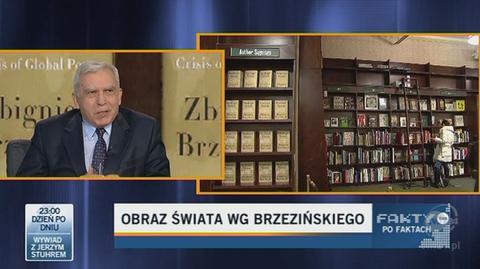 Adam Rotfled o wizji Zbigniewa Brzezińskiego (TVN24)
