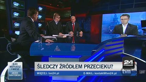 Adwokat: Prokurator Jasiński w dalszym ciągu jest bohaterem/TVN24