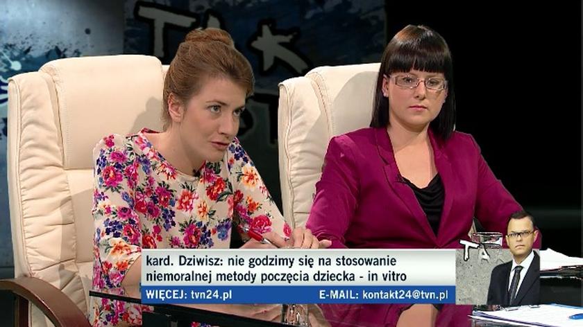 Agnieszka Ziółkowska i Kaja Godek w Tak jest