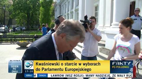 Aleksander Kwaśniewski na razie nie deklaruje kandydowania w wyborach