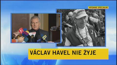 Aleksander Kwaśniewski o Vaclavie Havlu