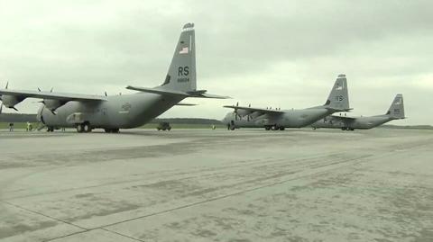 Amerykanie zaprosili reportera TVN24 na pokład samolotu transportowego C-130 Hercules