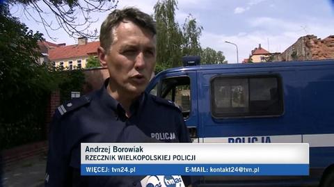 Andrzej Borowiak o meżczyźnie, który zaatakował policjanta