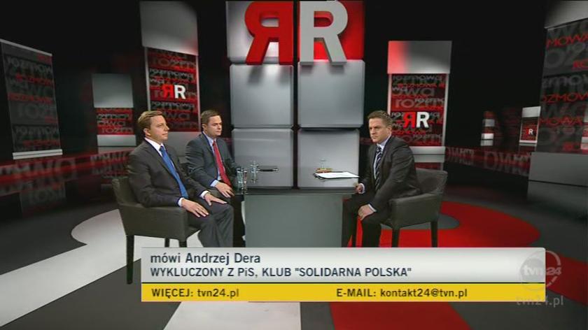 Andrzej Dera skomentował na gorąca decyzję Komitetu Politycznego PiS (TVN24)