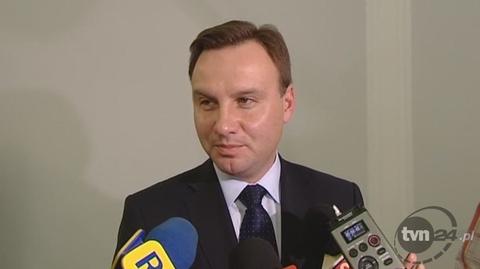 Andrzej Duda bronił w Sejmie weta prezydenta/TVN24