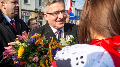 Andrzej Duda o dzieciach na wiecu poparcia Komorowskiego