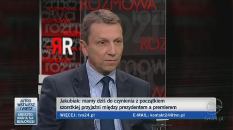 Andrzej Halicki: prezydent odbudowywuje autorytet (TVN24)