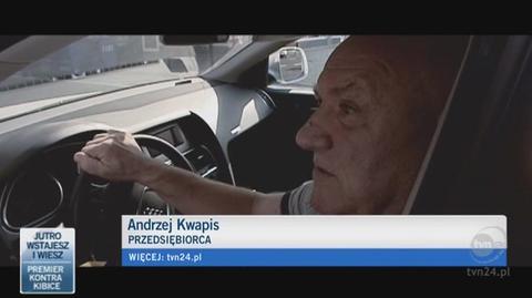 Andrzej Kwapis o Januszu Palikocie/TVN24
