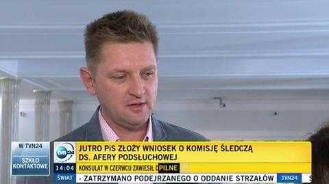 Andrzej Rozenek z Twojego Ruchu stwierdził, że taka decyzja prokuratury, to zła wiadomość dla demokracji