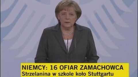 Angela Merkel: Niemcy są wstrząśnięci (TVN24)