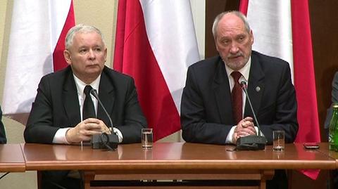 Antoni Macierewicz apeluje o ochronę dla por. Wosztyla