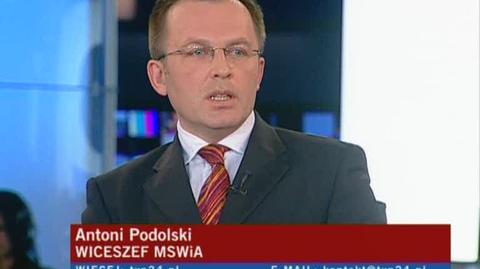 Antoni Podolski odpiera zarzuty PiS
