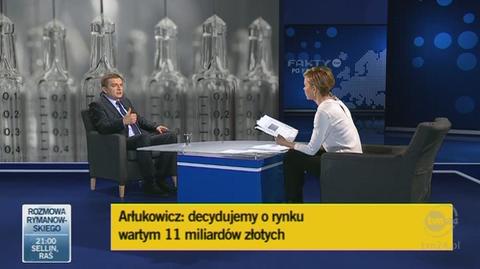Arłukowicz o wypowiedzi swojego wiceministra (TVN24)