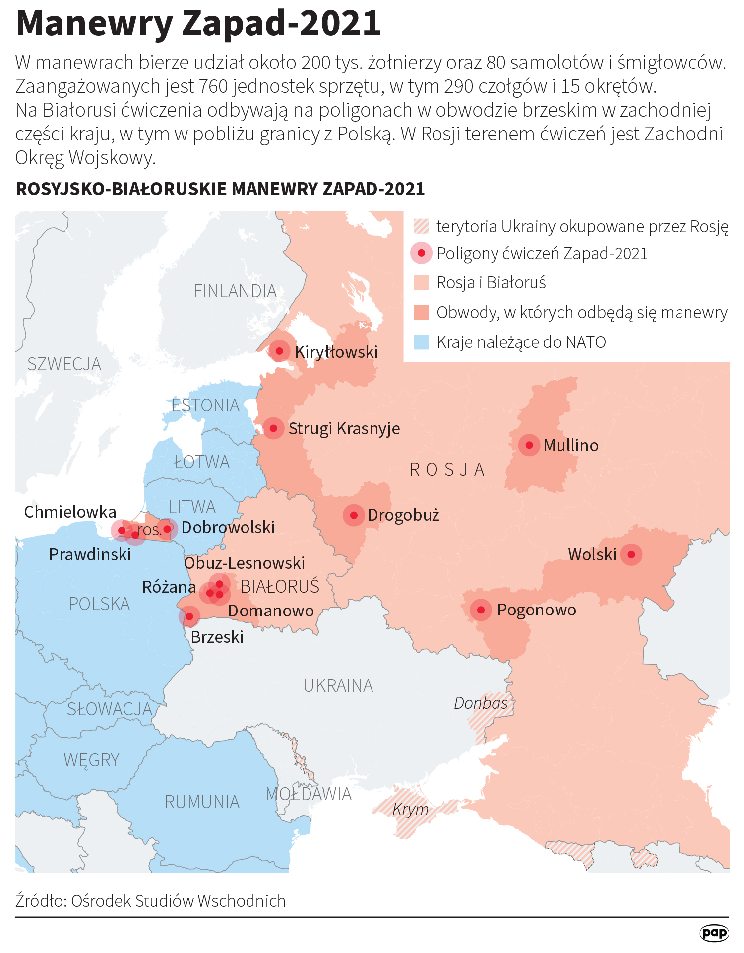Aktualnie czytasz: Uroczyste rozpoczęcie manewrów Zapad-2021