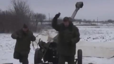 Artyleria ukraińskiej 3. Brygady Zmechanizowanej w kotle debalcewskim