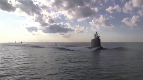 Atomowy okręt podwodny rzadko pojawia się na powierzchni