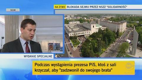 Balt: Niech pokaże dowody / TVN24