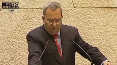 Barak zapowiada, że Izrael będzie walczył
