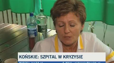 Barbara Sieroń, lekarka z oddziału Intensywnej Terapii Anestezjologii ze szpitala w Końskich