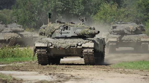Batalion polskich czołgów w tymczasowej szpicy NATO
