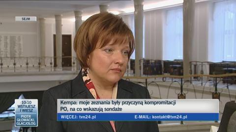 Beata Kempa broni kolegi z PiS