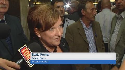 Beata Kempa: PO nie ma ani programu, ani centrum