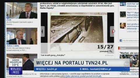 Bertold Kittel o przełomie w śledztwie (TVN24)