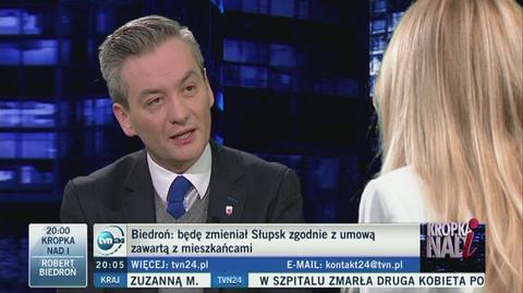 Biedroń skomentował sprawę posiłku w Sejmie posłanki Pawłowicz